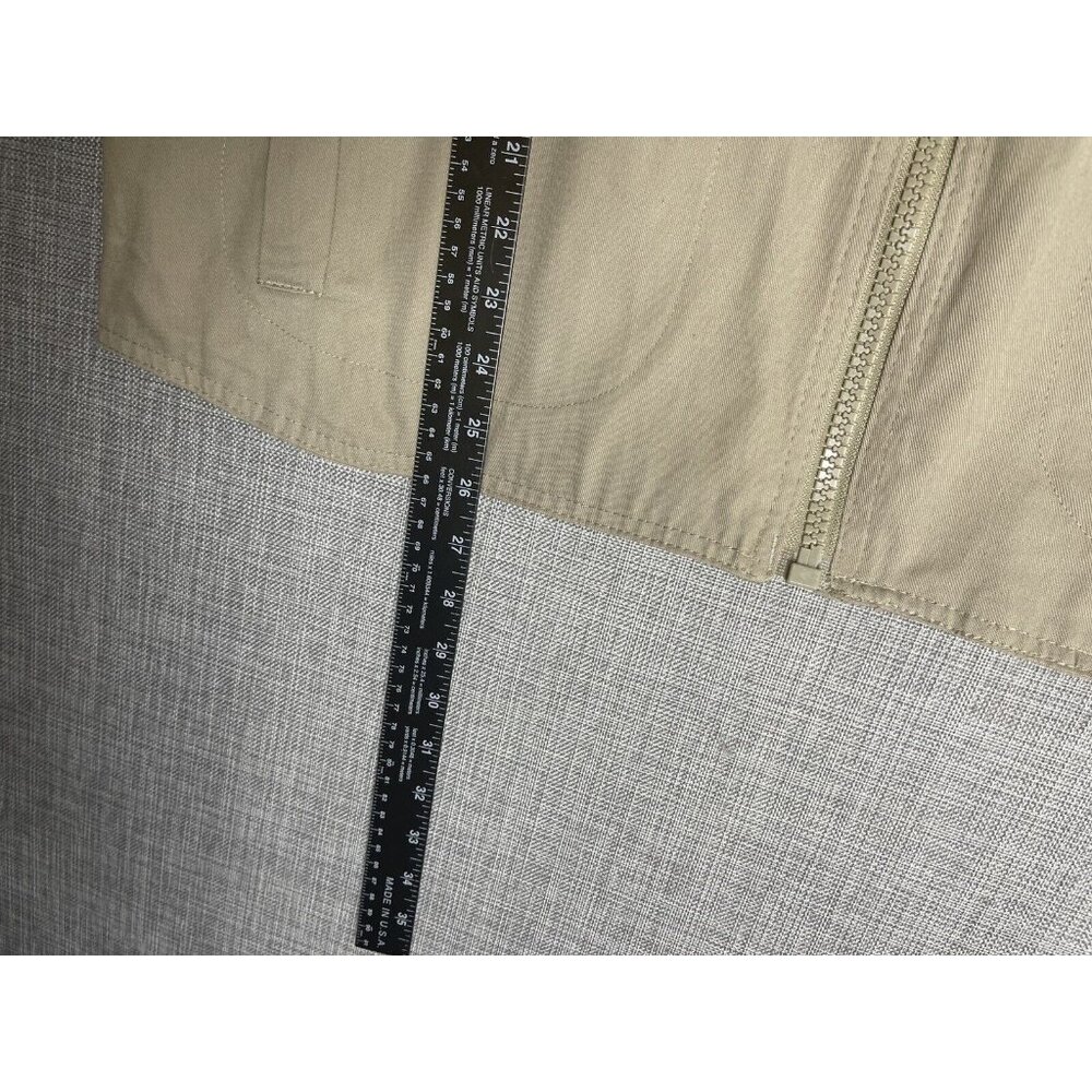 HUMVEE Vest Mens Large Khaki Back Pocket Hunting Photography Fishing Cargo Tan - Picture 5 of 11